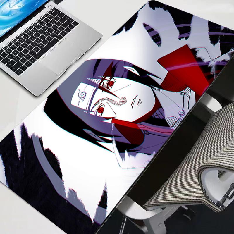 Mouse Pad Gaming Large Dywan Gamer Keyboard Desk Mat Table Naruto Carpet Mousepad XXL Anime Durable For Computer
