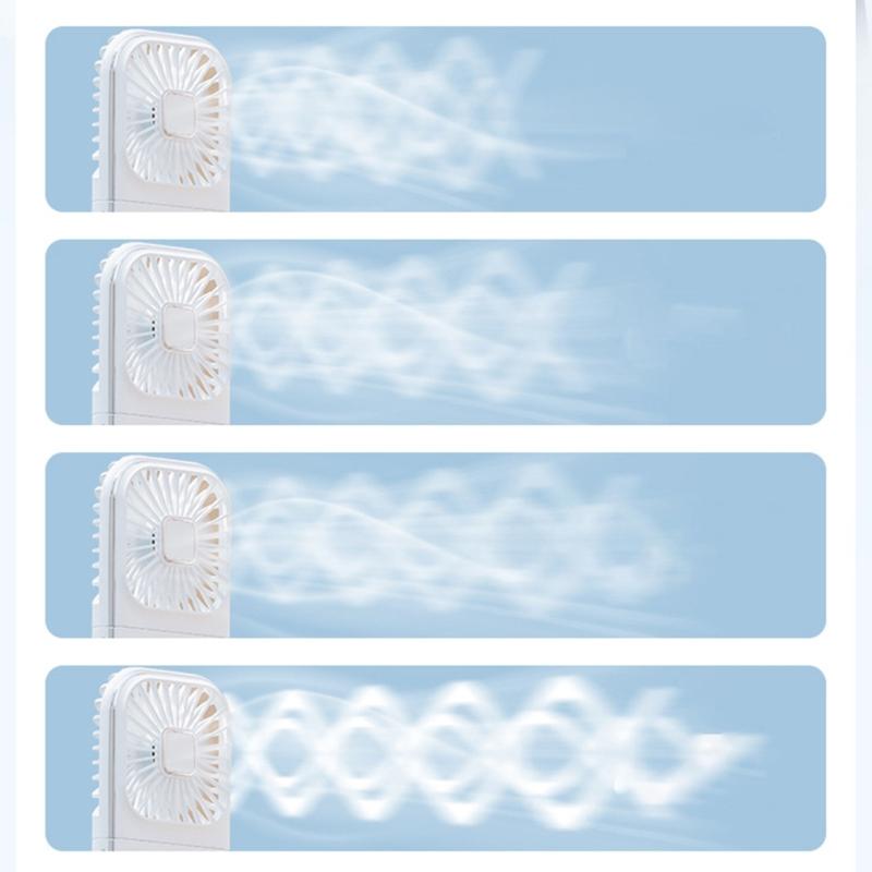 Mini Portable Hand-held Fan Charging Portable Fans Electric Fan Summer Cooling Fans Plastic Material for Outdoor Indoor