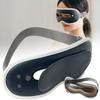 Beemyi [New 3-in-1] Hot Eye Mask, USB Rechargeable, Cordless, 3 Heating Modes + 7 Vibration Modes + Cool Eye Warmer, Adjustable Size, Light Blocking,