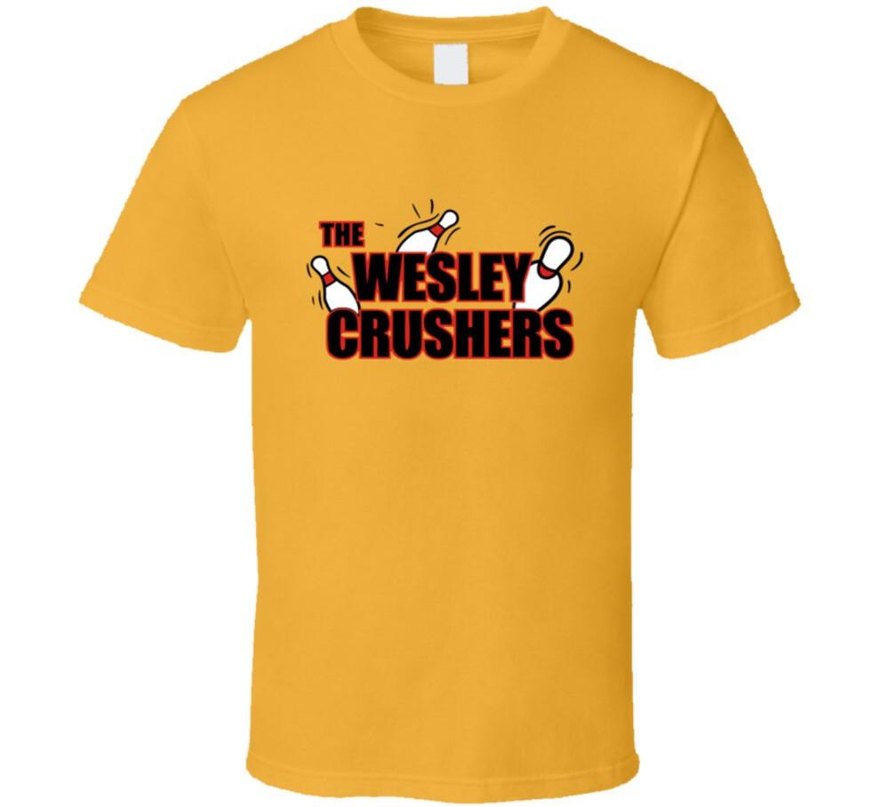 The Wesley Crushers Tee Cool Big Bang Theory Halloween Costume T Shirt  Unisex T-Shirt S