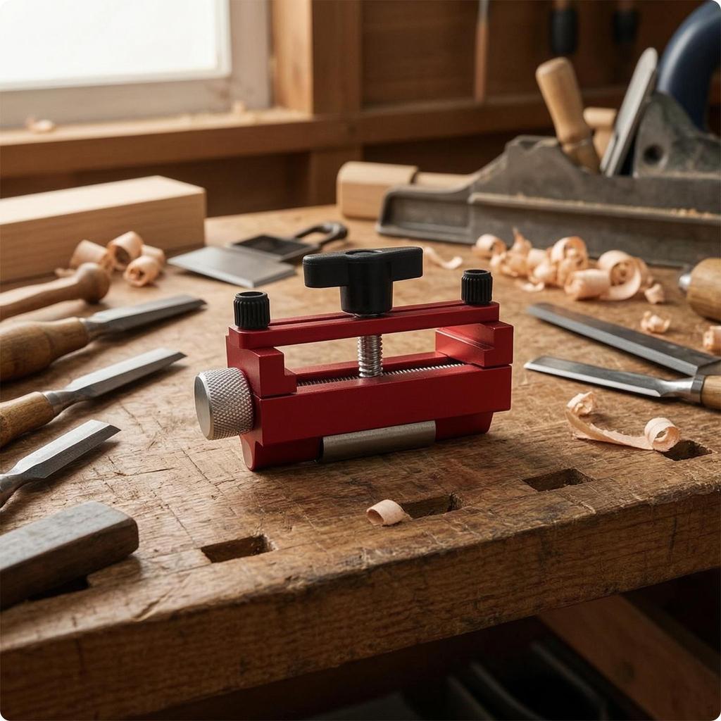 FixedAngle Honing Guide Easy to Use Hand Tool Adjustable Carpentry Sharpening Bracket