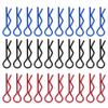 10Pcs 7MM RC Car Shell Clip R?Shape Metal Body Clips Pins for 1/ 1/6 1/8 1/10 RC Car