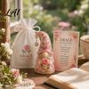 Gnom-Ornament Emotionale Stützfigur mit Karte und Aufmunterungsgeschenk für Sie Mullbeutel Positive Energie Frauen Dekoration