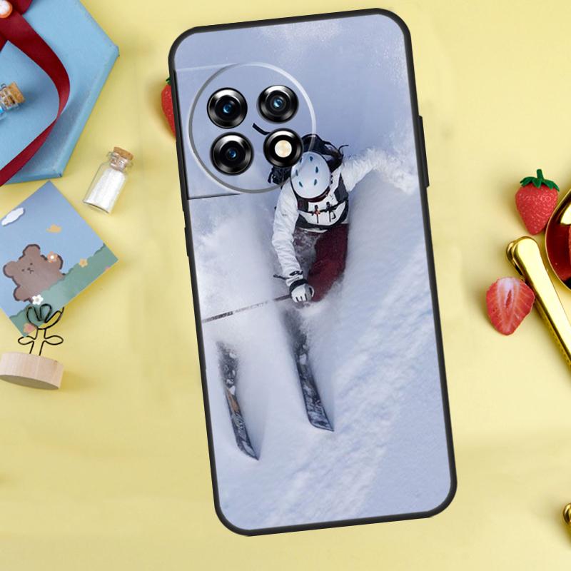 Ski Neige Snowboard Hülle Für OnePlus 13R 12R 13T 15 13 12 11 10 9 10R 10T 8T Nord 5 CE 4 2 3 Lite N20 N30 Cover