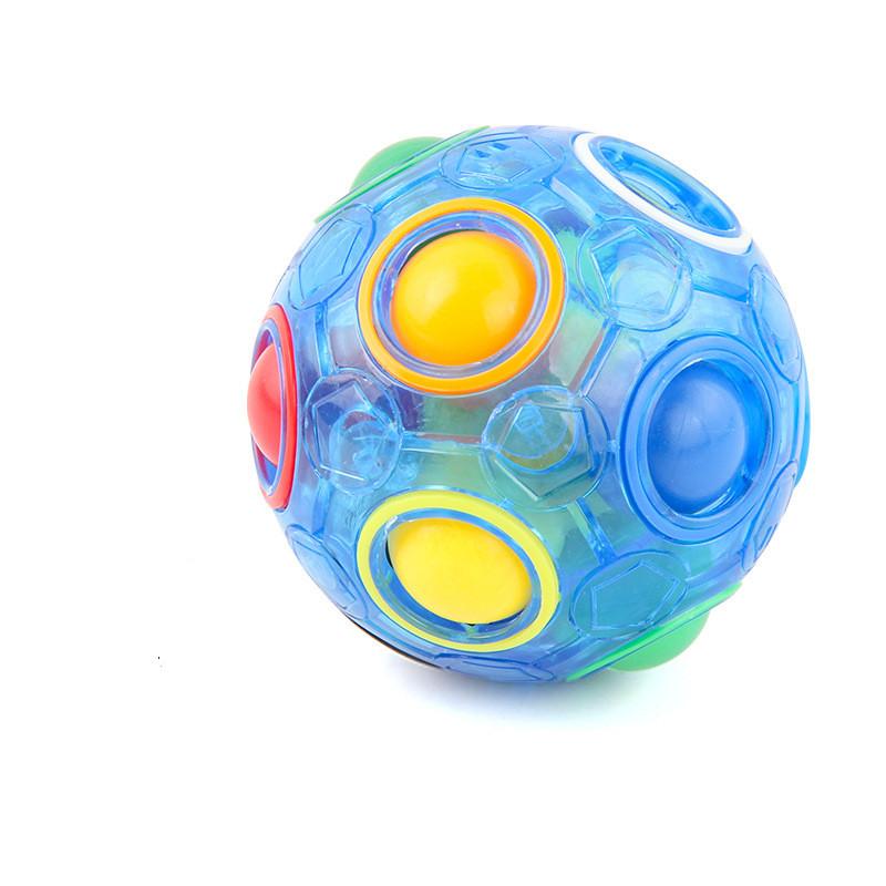 Rainbow Ball Puzzles Antistress Cube Football Magic Cube Educational Learning Toys for Children Adult Kids Stress Reliever Toys