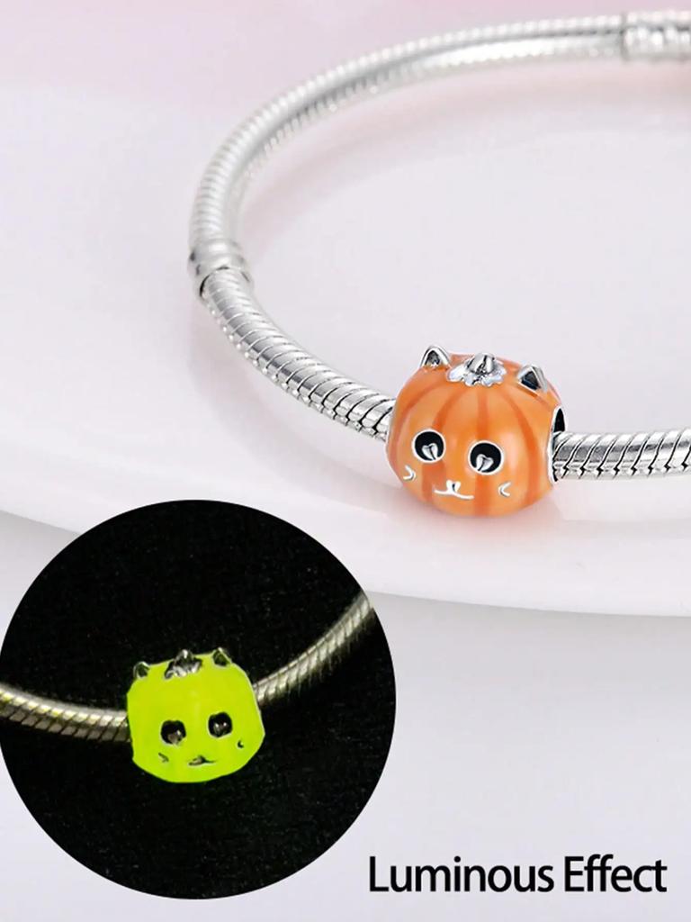 Charms Plata Copper Colors Pumpkin Beer Bottle Ice Cream Cup Beads Pendant For Original Bracelet For Women Diy Jewelry Love Gift