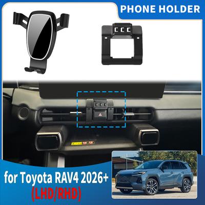 For Toyota RAV4 2026 2027 RHD LHD  Integrated Screen Mount Phone Holder Mount Car Accessoires