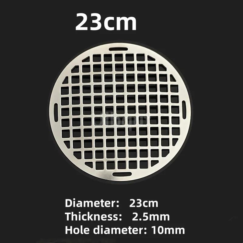 15 To 60cm Smooth Barbecue Round Cooling Baking Rack 304 Stainless Steel Wire Oven Grill  Sheet Circular BBQ Net Baking Grill
