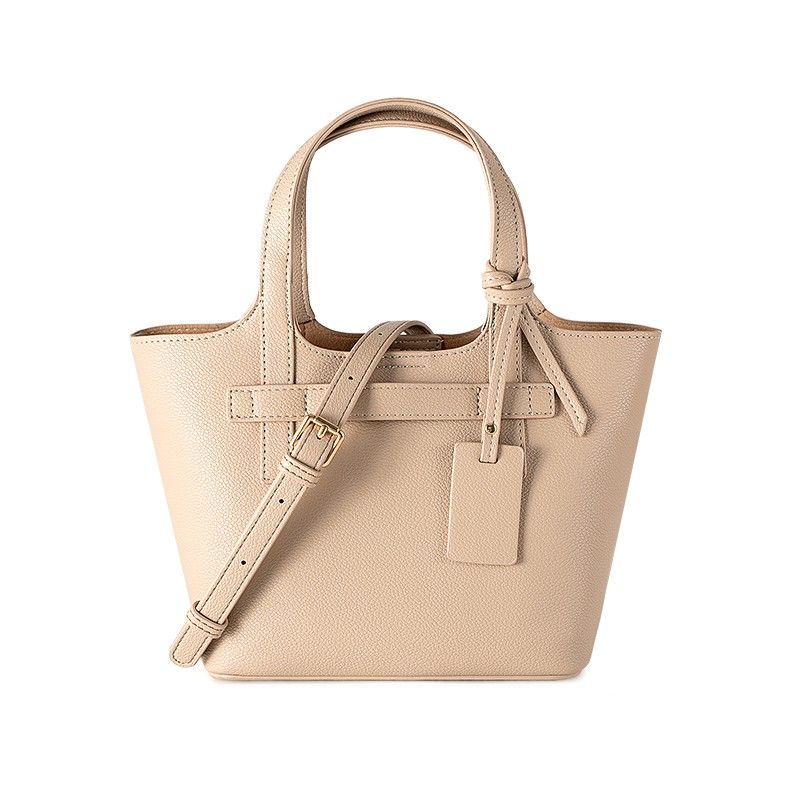 

Pooh Fancy Easiest for Match Fashion Middle-Aged Mother Bag Women s 2024 Autumn Large Capacity Minimalist Commuter Hand-Carrying Bag Khakis Bucket Series