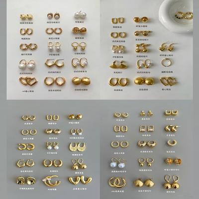 Pendientes – Pendientes de clavel