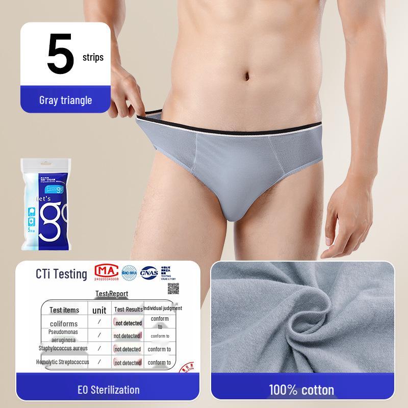 Męskie jednorazowe bokserki Freego na podróże, wyjazdy służbowe, szkolenia wojskowe i sport.