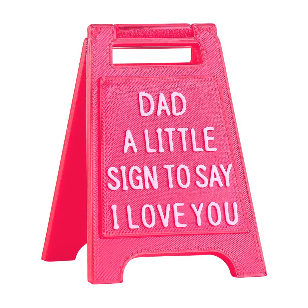 “A Little Sign To Say I Love You” , Keepsake Love Plaque, Sign For Anniversary, Valentine’s Day & Sweet Gifts