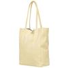 Vera Pelle Corda Light Yellow Leather Bag