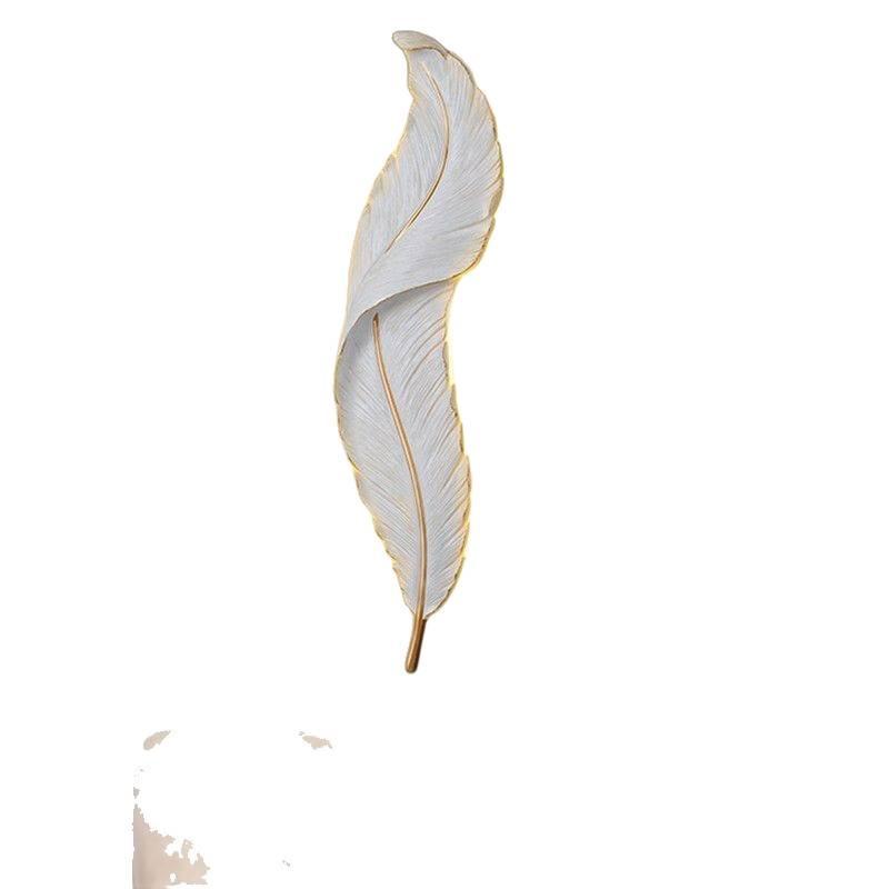 Feather LED Wall Lamp for Living Room, Bedroom, and Hallway