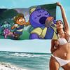 Popular Game Peak Microfiber Microfiber Printed Beach Towel Mountain Climbing Yoga Beach Swimming Running Absorbent Soft Towel
