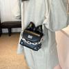 Bag New Versatile Chain Crossbody Bag Bow Shoulder Small Square Bag