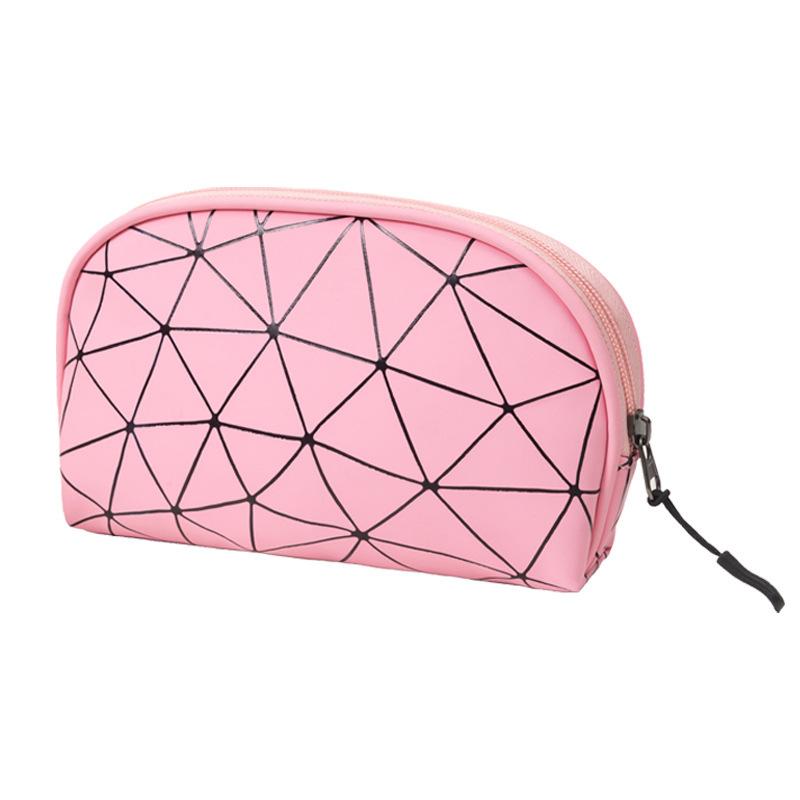 PU Fashion Toiletry Small Bags For Women Cosmetics Storage Organizer Washbag Bags For Women Travel Cosmetic Shell Bag