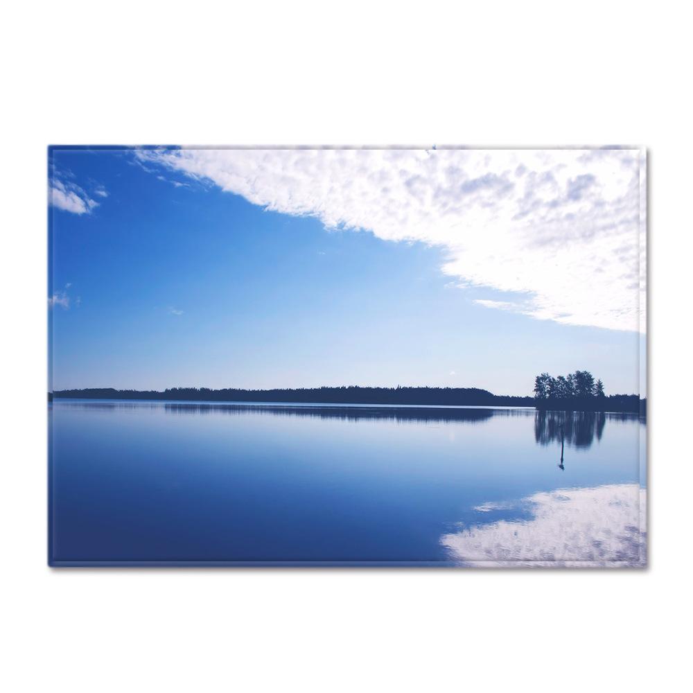 Scenic Carpet Feather Wind Bedroom Floor Mat