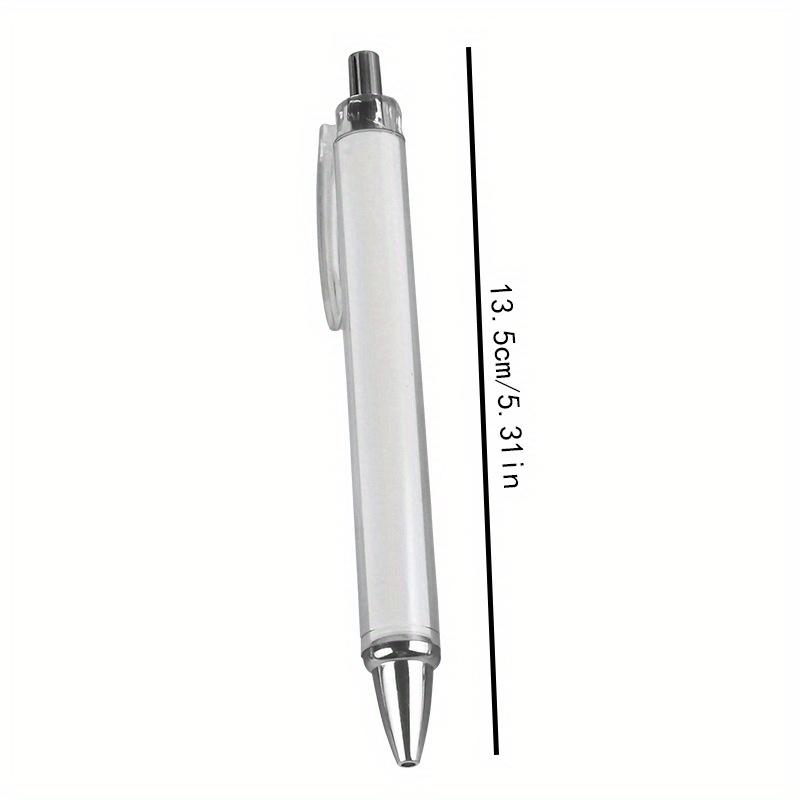 Return To School Season 10pcs 0.38mm Press Neutral Pen Press Black Water Pen Simple Exam Office General Student Brush Pen