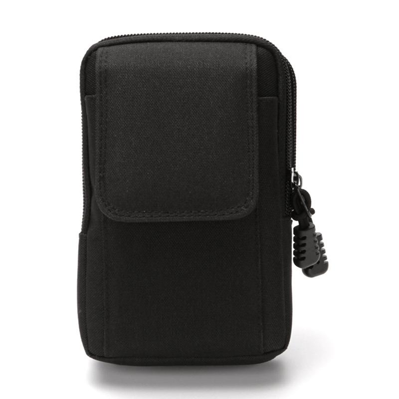

Phone Pouch Bag Camouflage Waist Bag Fanny Pack Phone Case Tool Pack For Outdoor Compact Bag 4 Styles чорний