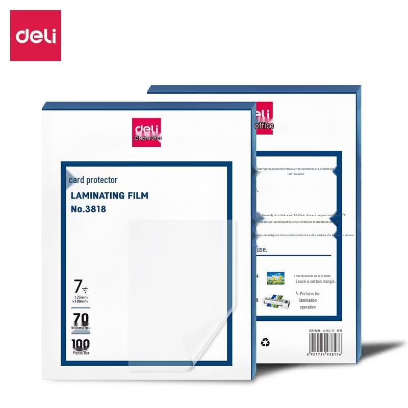 Deli Laminating Film CN plug (adapter included)