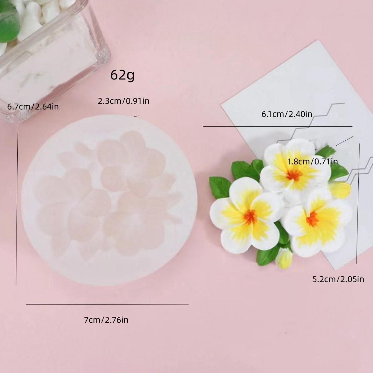 Daisy, Narcissus, and Morning Glory Scented Candle Silicone Mold