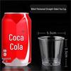 JingJingRS Disposable Thick Plastic 100ml Tasting Cups