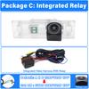 HD Rear Camera For MINI Convertible F57 R57 Cooper Dynamic Trajectory Night Vision Backup Reversing Camera License Plate Camera