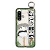 Panda Phone Holder Phone Case For Sony Xperia5 IV Durable Anti-knock Wristband Wrist Strap Waterproof Cute Soft case