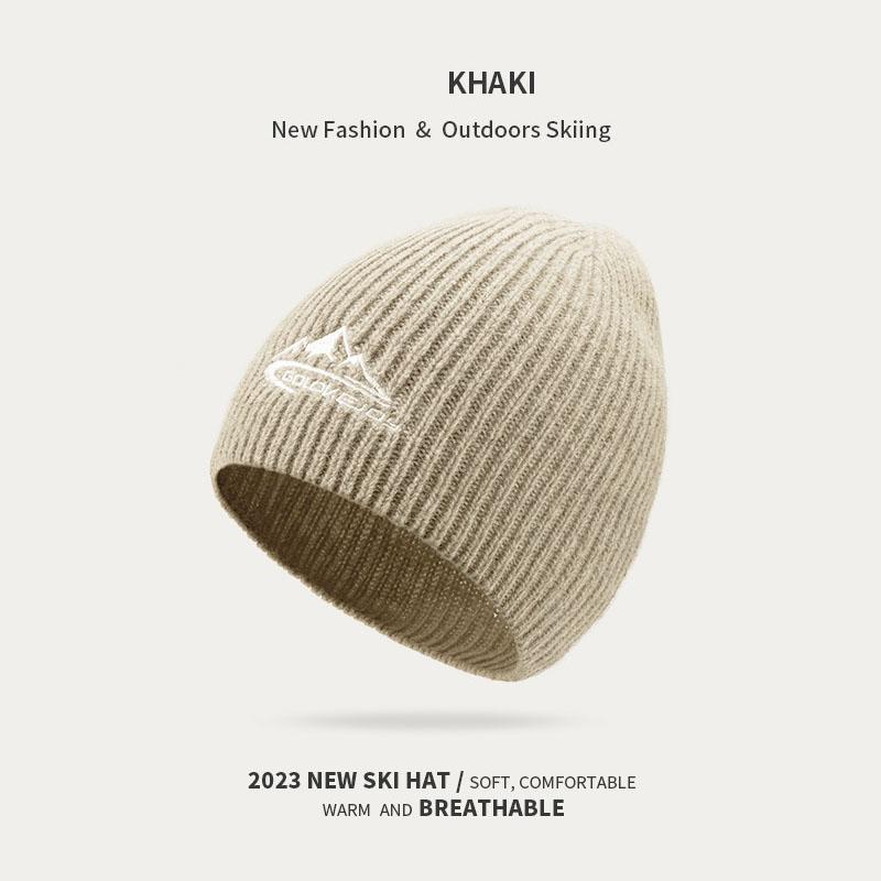 Толстая и мягкая шерстяная вязаная шапка для мужчин и женщин — фото 6