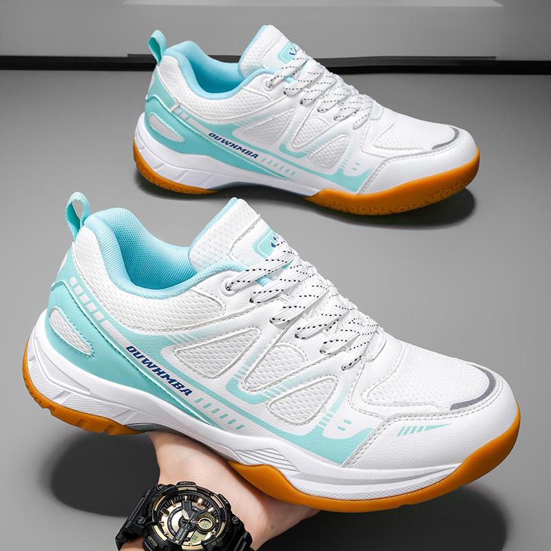 New badminton shoes for men and women, non-slip, breathable and shock-absorbing sneakers, wear-resistant sports shoes, outdoor professional training s