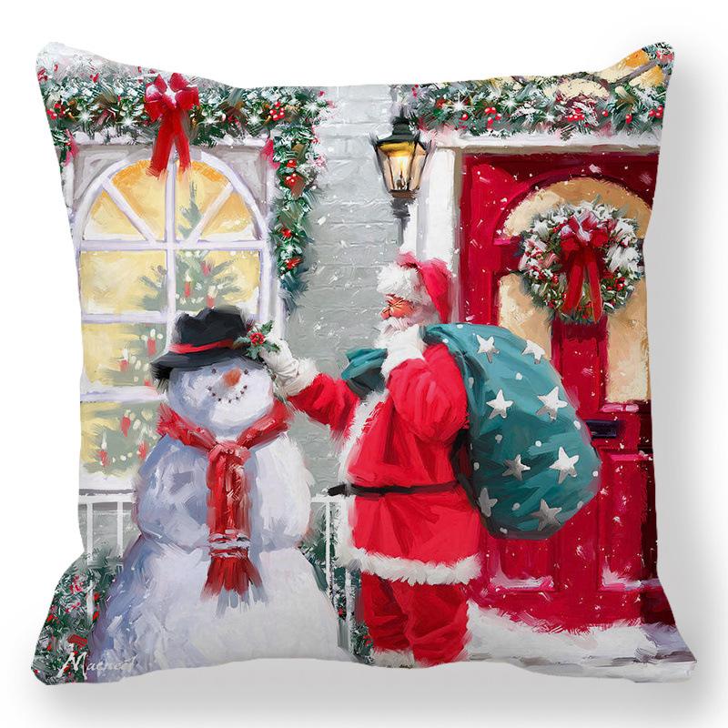 New Christmas Pillow Case 30*50cm,40*40cm,45x45cm, Cushion Cover Home Christmas Decoration Pillow Case