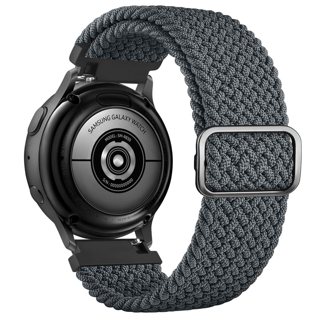 Elastic Braided Strap For Samsung Galaxy Watch 7 6 5 4 40mm 44mm/5 Pro 45mm Band For Galaxy Watch 6 4 Classic /Active 2 Bracelet