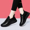 Ladies Shoes  High Quality Front Lace-up Women's Vulcanize Shoes New Round Head Light Soft Bottom Comfortable Casual Shoes