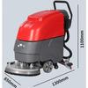 Jushi Hand-Push Industrial Floor Scrubber CN plug (adapter included)