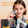 1080P Mini Digital Camera 180° Flip Screen Selfile Keychain Camera Retro CCD Small Camcorder Video Recorder Support Memory Card