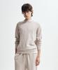 JRIUM Cashmere Blend Essential Round Neck Knit Oatmeal