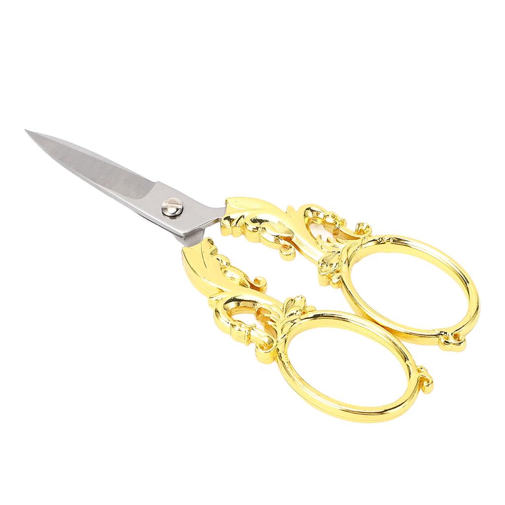 Embroidery Scissors Retro Stainless Steel Multifunctional Portable Scissors Shear Sewing Supplies