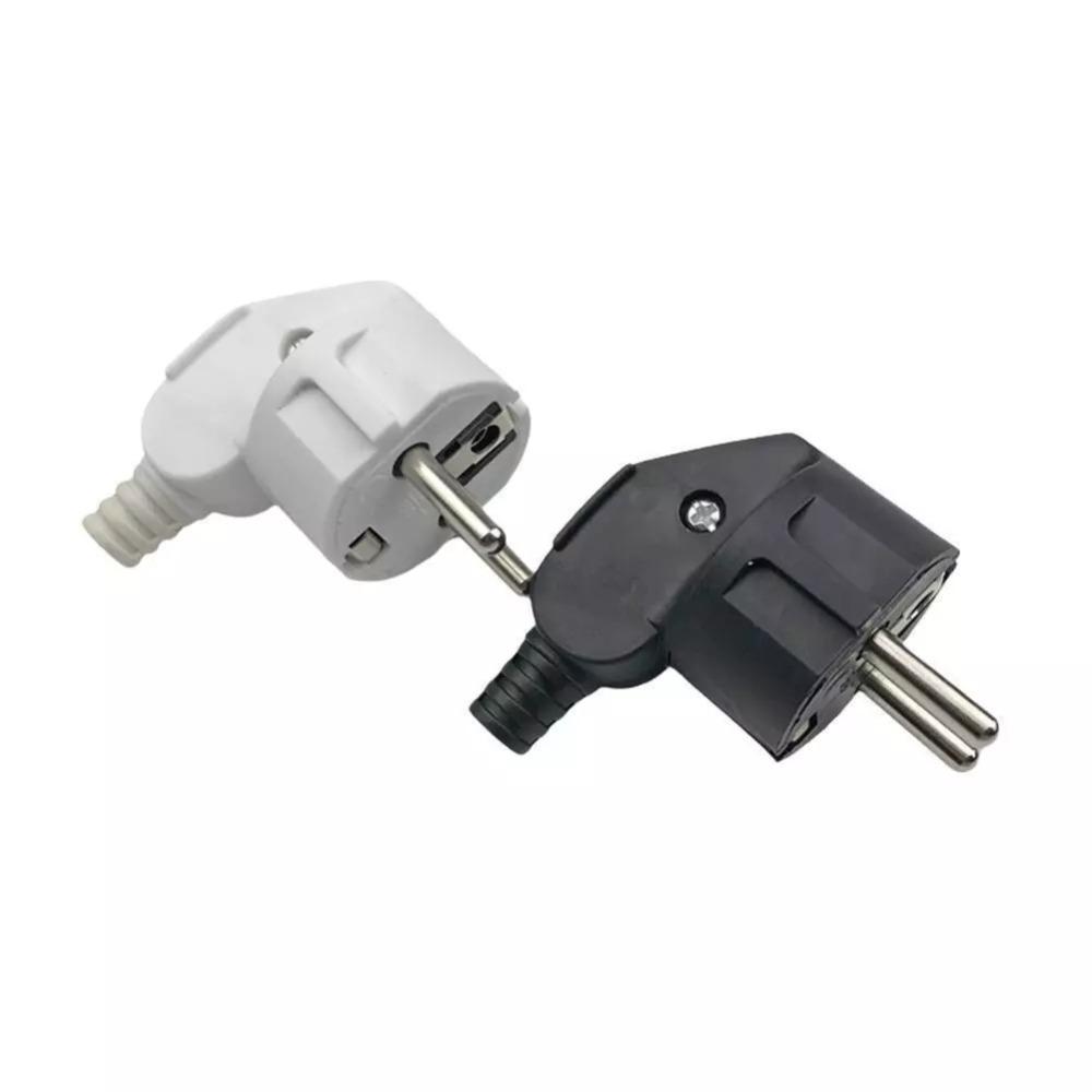 PP Shell Euro Plug 16A/250V Connecting Plug New Detachable Plug Home