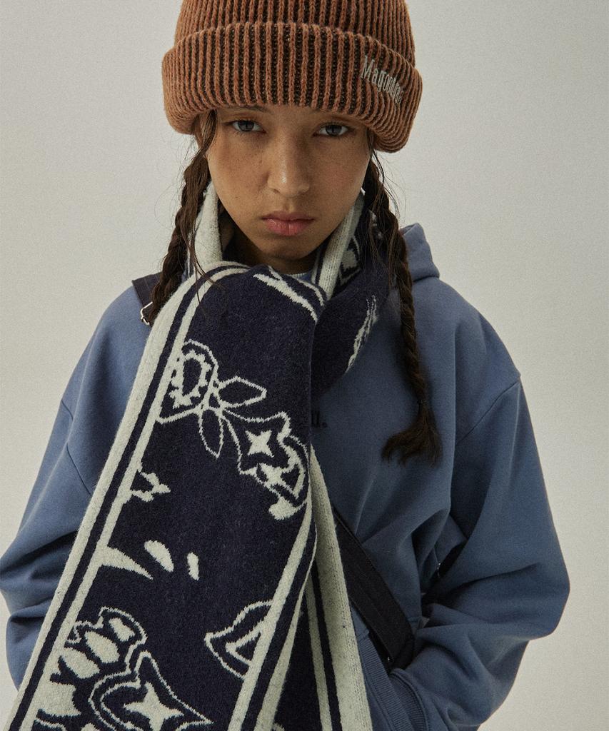 MAGOODGAN Headwear 9316 Melange Brick Knit Beanie
