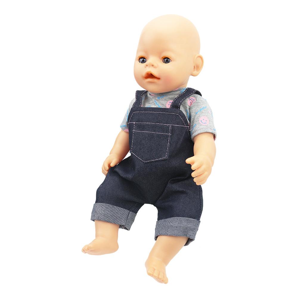 Doll Clothes Compatible with Baby Born Outfits for Baby Dolls 35-43cm