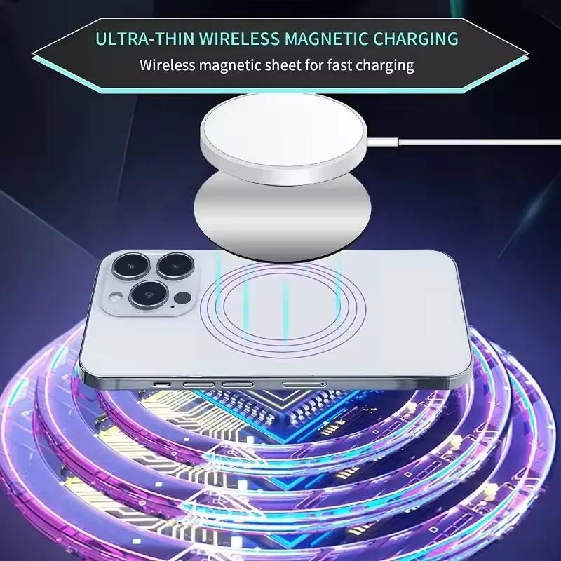 Xiaomi 1-5PCS 8CM Magnetic Metal Plate Disk for Mobile Phone Tablet Universal Self Adhesive Iron Disk Patch Sticker for Magnetic Holder