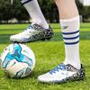 Fashion Men's Soccer Shoes FG/TF Non-Slip Turf Soccer Cleats Training Shoe Personalized Design Ultralight Outdoor Sneaker Football Boots