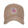 Hergestellt in Amerika mit britischen Teilen Baseballkappe Militärkappe Unisex Unisex Hut Snapback-Hut Golf Unisex Damen
