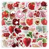 10/30/50pcs Cute INS Style Strawberry Dessert Cartoon Stickers for Stationery Suitcase Diary Phone DIY Aesthetic Sticker Decals