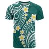 Men 7-colors Hibiscus 3D Printed O-Neck Short Sleeves Casual Oversized Street T-shirts Clothes Polynesian Tiki T Shirt For