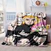 Anime Samurai Warrior's Journey Blanket Flannel Blanket for bed, sofa, Camping, Hiking, Picnic Essentials, gift for family Fan gifts