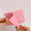 Cartoncini Colorati Indice A6 200 Fogli - 10,5 X 14,7 cm Cartoncini Colorati a Righe, Flashcard Multicolore per Scuola, Casa e Ufficio
