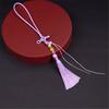 Colorful Tassels Keychain Pendant Phone Strap Chinese Knot Design Stylish Accessory For Keys Backpacks or Phones