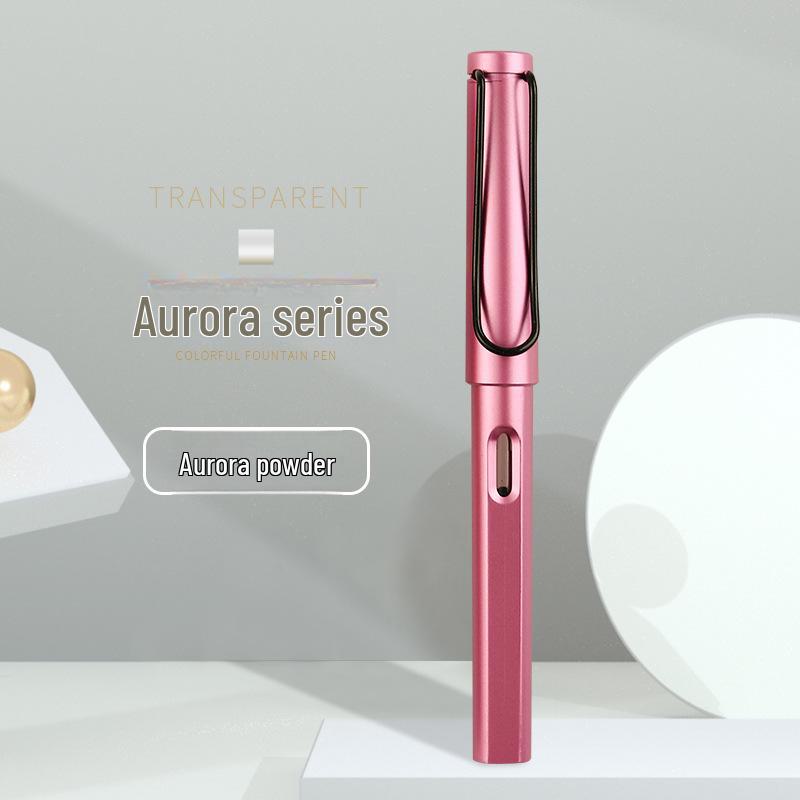 „Farbenfroher Schülerfüller mit auswechselbarer Tintenkapsel für Kalligrafie und richtige Schreibhaltung“